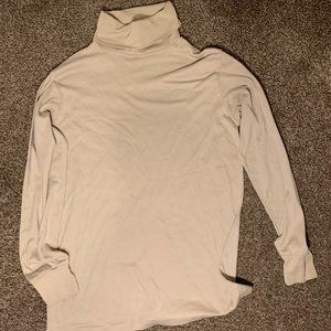 Beige turtleneck